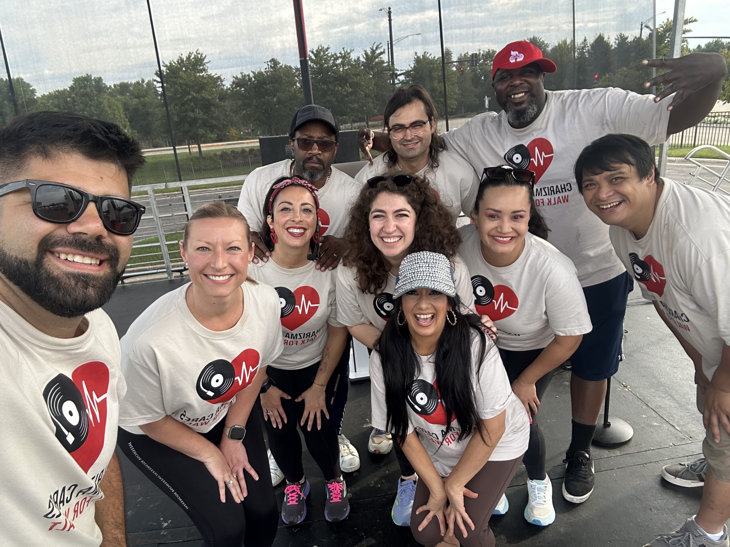 Charizma Entertainment at American Heart Walk